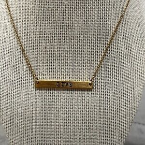 Live Necklace 18”-20” like new EUC